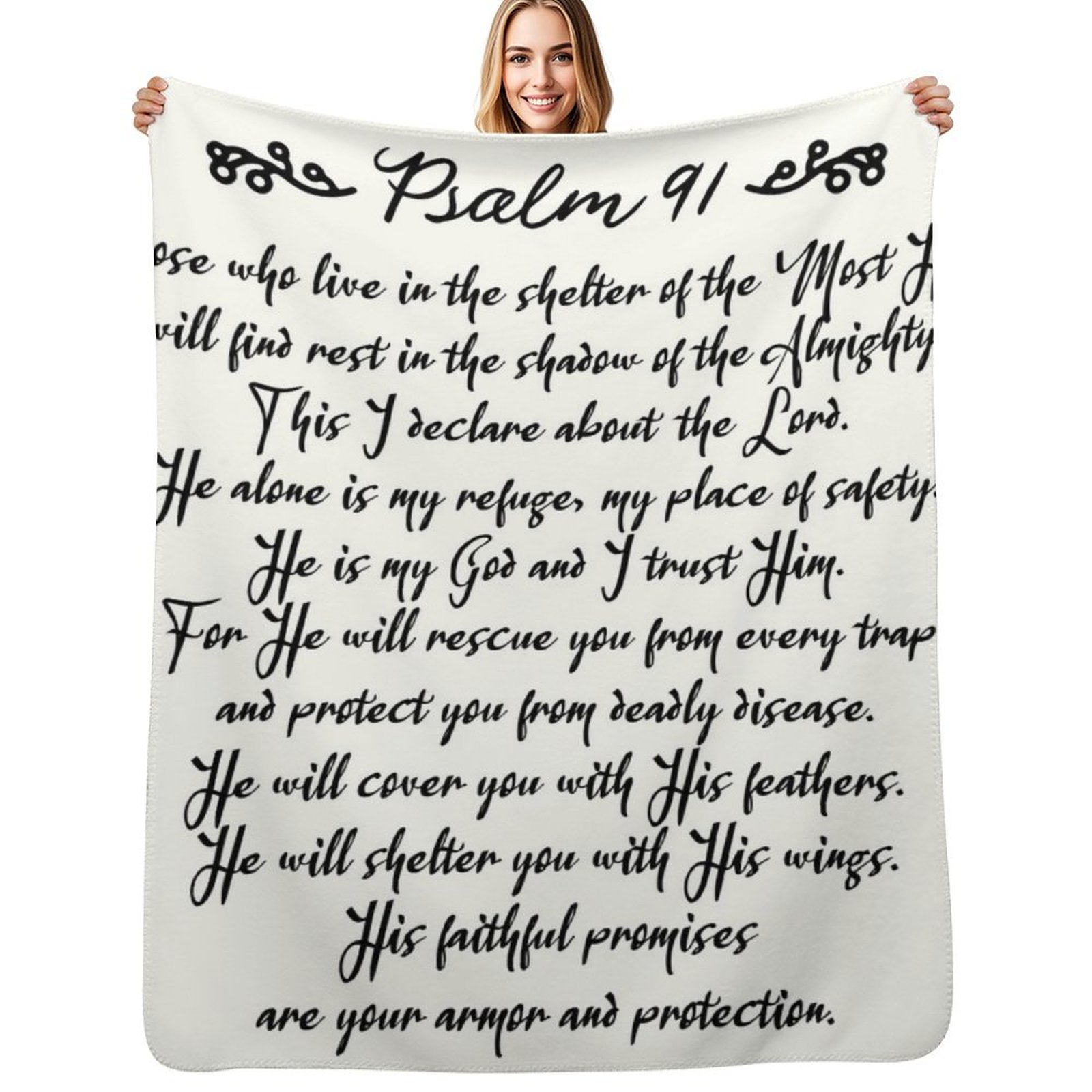 3D Printing Verse - Psalm 91 | Christian Inspirational Bible