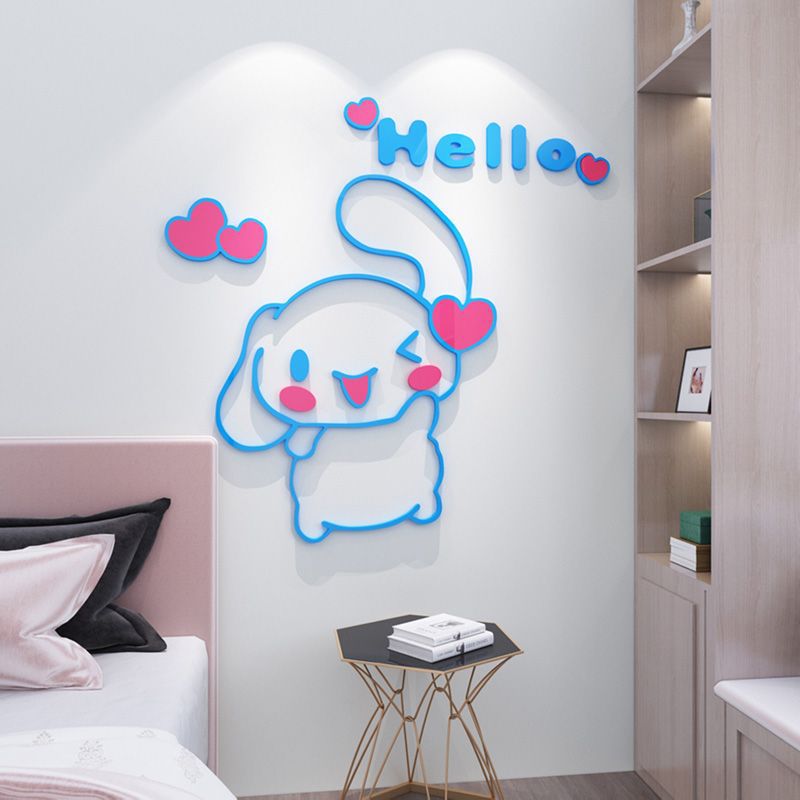 3D Printing Objects - Sanrio Cinnamoroll 3D Acrylic Children's Room