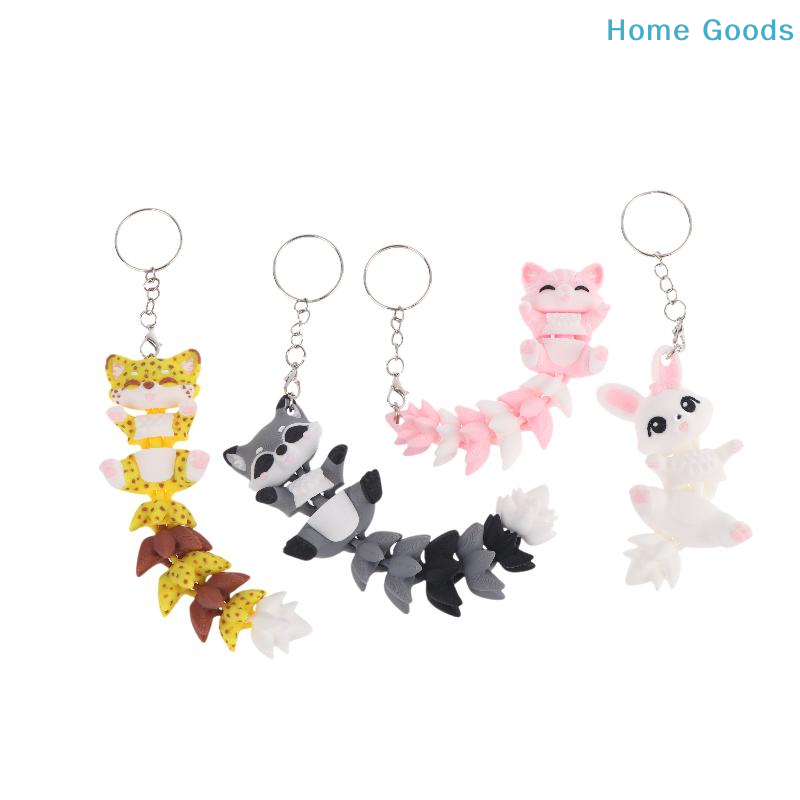 3D Printing Gif - 1Pcs 3D Printed Articulated Animal Ornament,