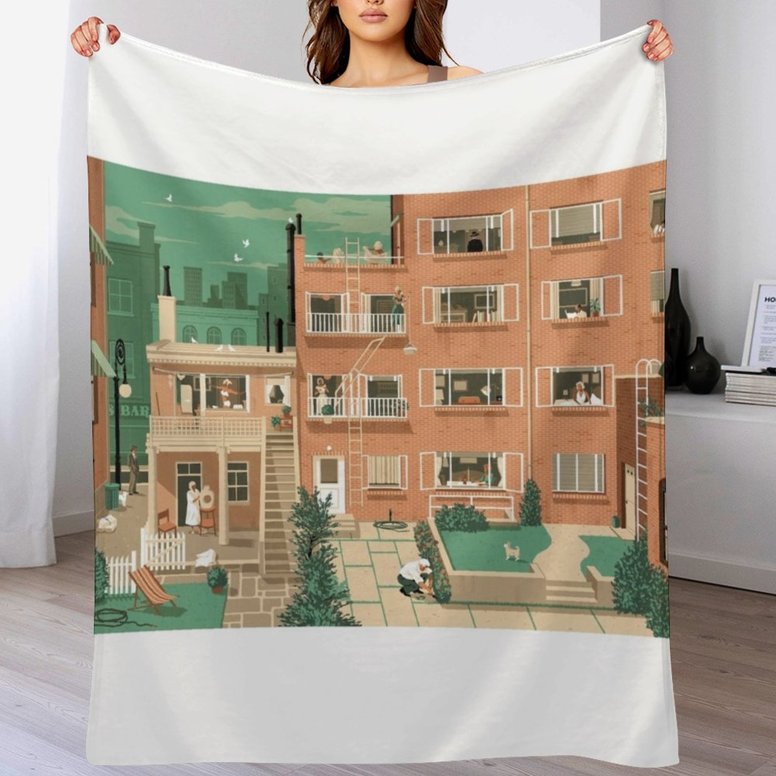 3D Printing York - Travel Posters - Hitchcock's Rear Window