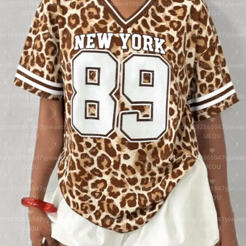 3D Printing York - NEW YORK NO.89 Printed V-neck Women's