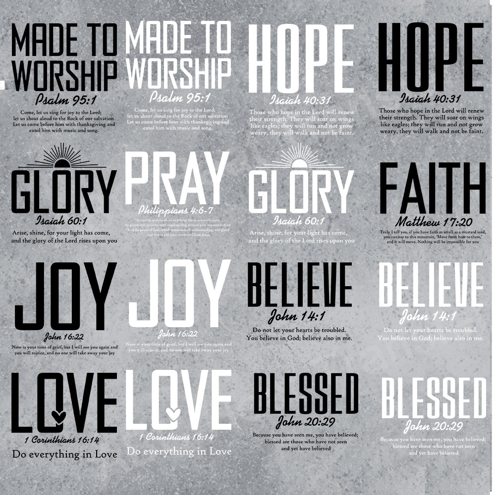 3D Printing Verse - Christian Bible Verse Digital Download Design