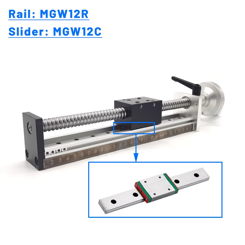 Linear Guide Rail - Motion Slide Stage 100-1000mm Effective Stroke