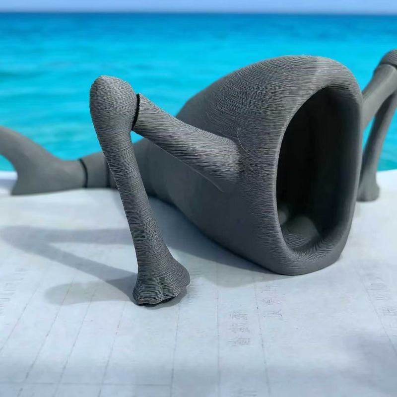 3D Printing Gif - 1/4pc 3D Printing Sea Eater Bloop