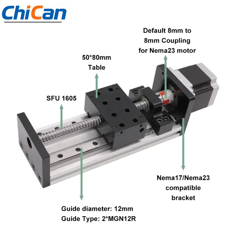 【specialized】CNC Ball Screw Li - Linear Guide Rail 评论和价格
