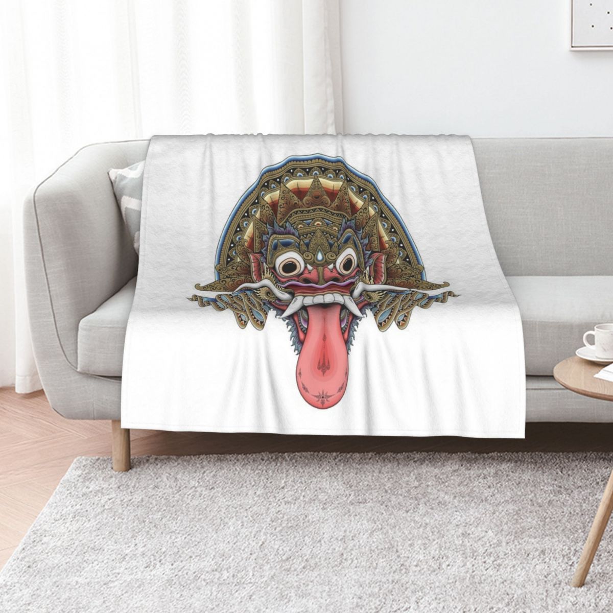 Bali Boma Throw Blanket Soft S - 3D Printing Bali 评论和价格
