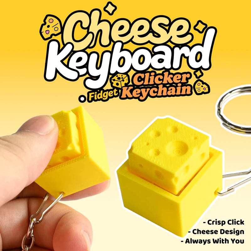 3D Printed Fidget Clicker Keyc - 3D Printing Gif 评论和价格