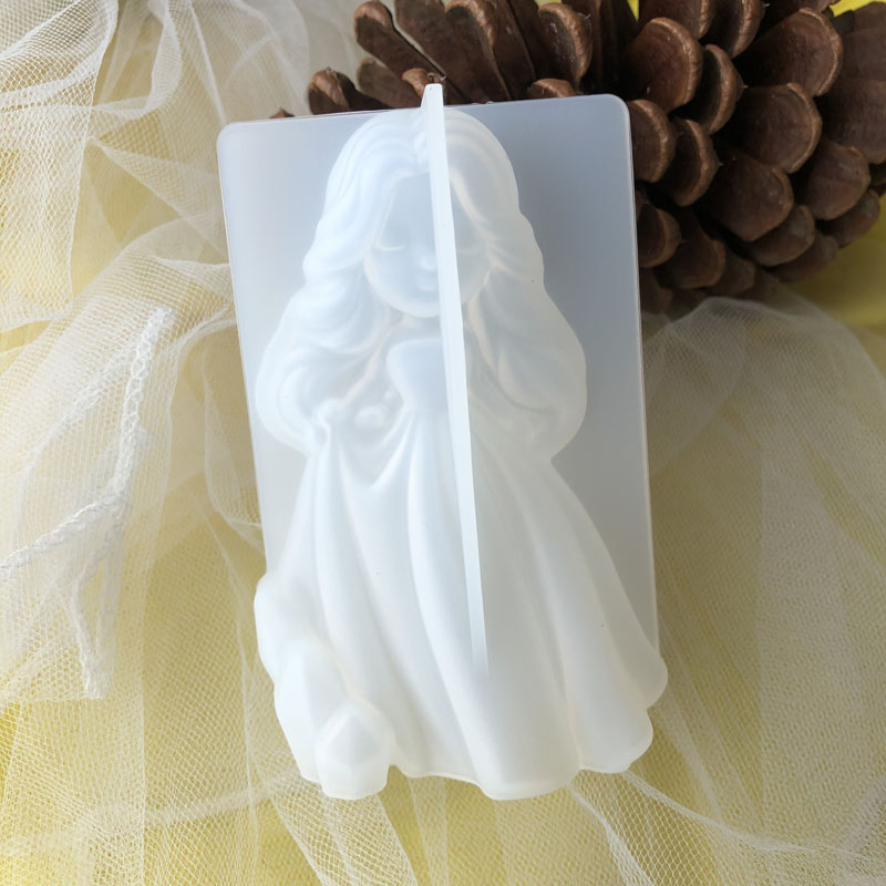 3D Cute Princess Silicone Cand - 3D Printing Model 评论和价格