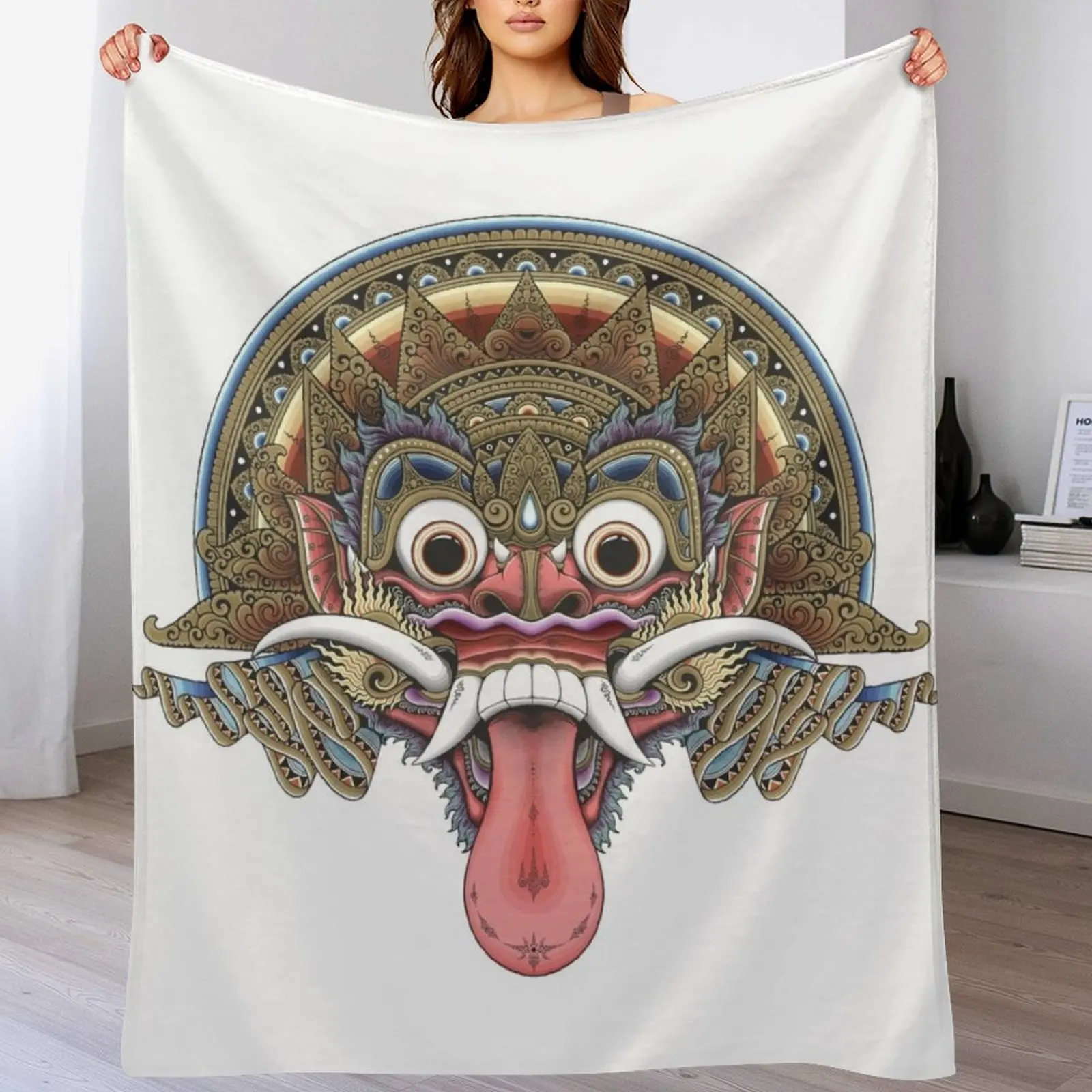 Bali Boma Throw Blanket Anti S - 3D Printing Bali 评论和价格
