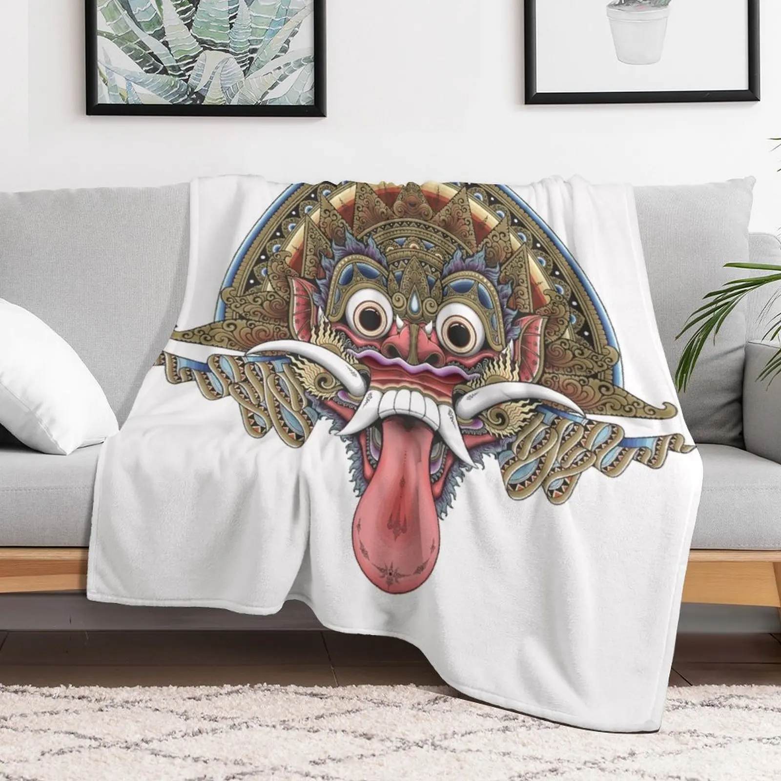 Bali Boma Throw Blanket Anti S - 3D Printing Bali 评论和价格