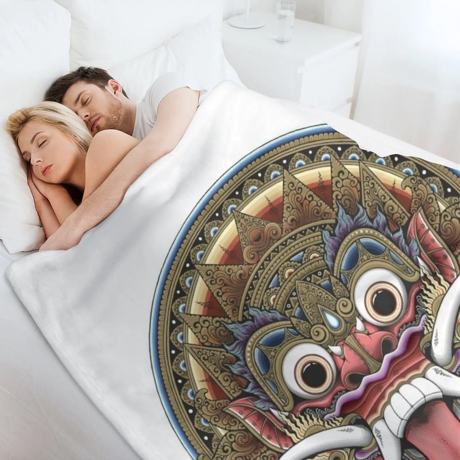 Bali Boma Throw Blanket Anti S - 3D Printing Bali 评论和价格