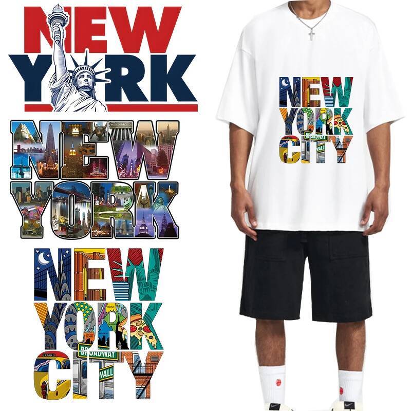 New York Letters DTF Heat Tran - 3D Printing York 评论和价格