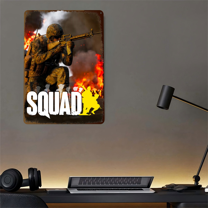 Squad Video Game Cover Art Pos - 3D Printing Videos 评论和价格