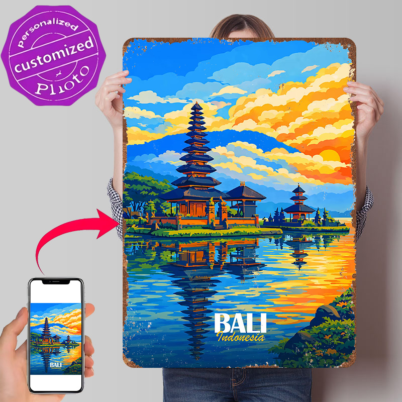 Bali Ulun Danu Temple At Sunse - 3D Printing Bali 评论和价格