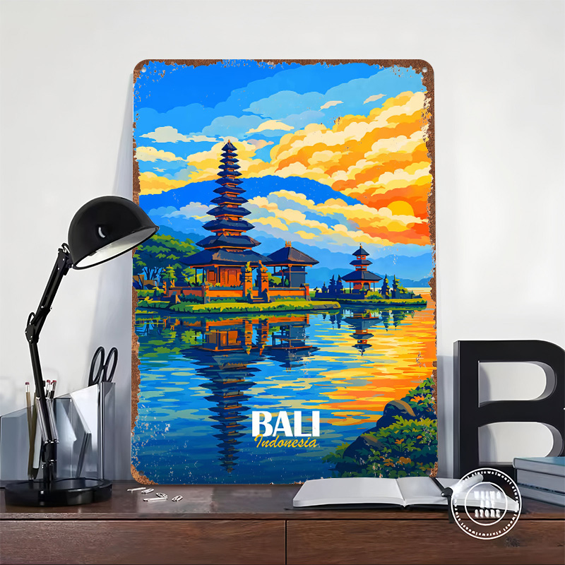 Bali Ulun Danu Temple At Sunse - 3D Printing Bali 评论和价格