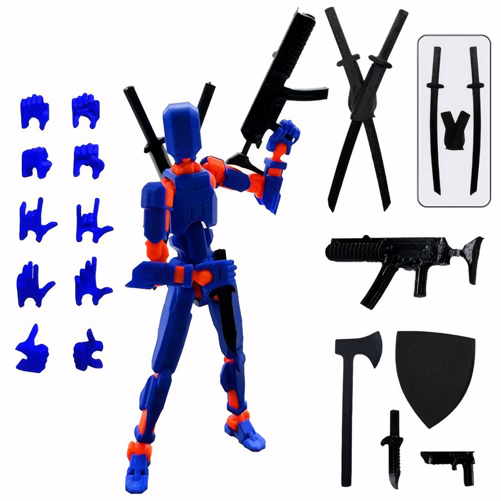 Titan 13 Action Figures T13 Fi - 3D Printing Titanium 评论和价格