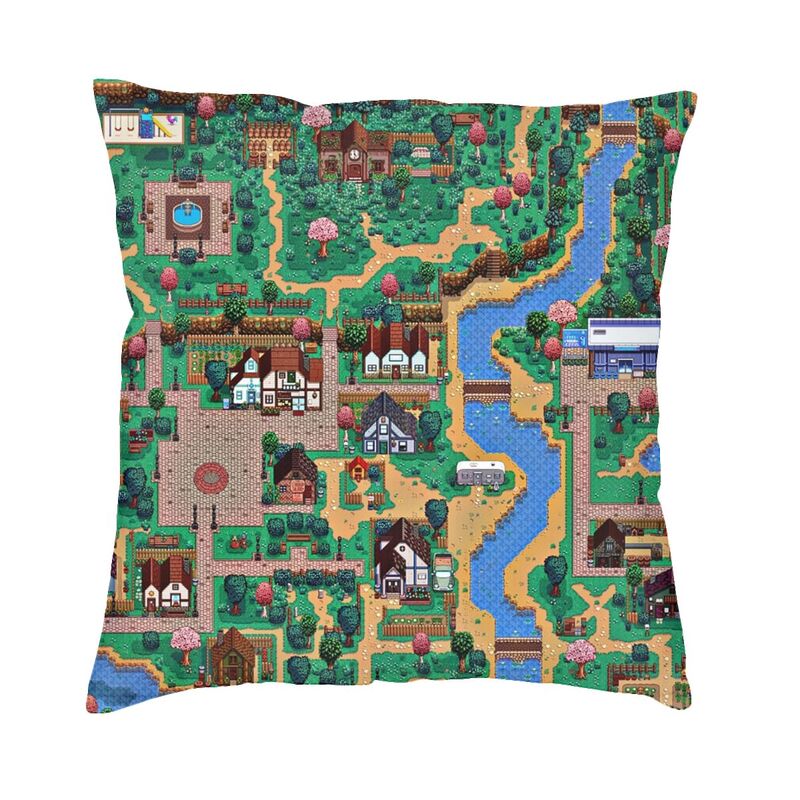 Stardew Valley Town Map Cushio - 3D Printing Videos 评论和价格