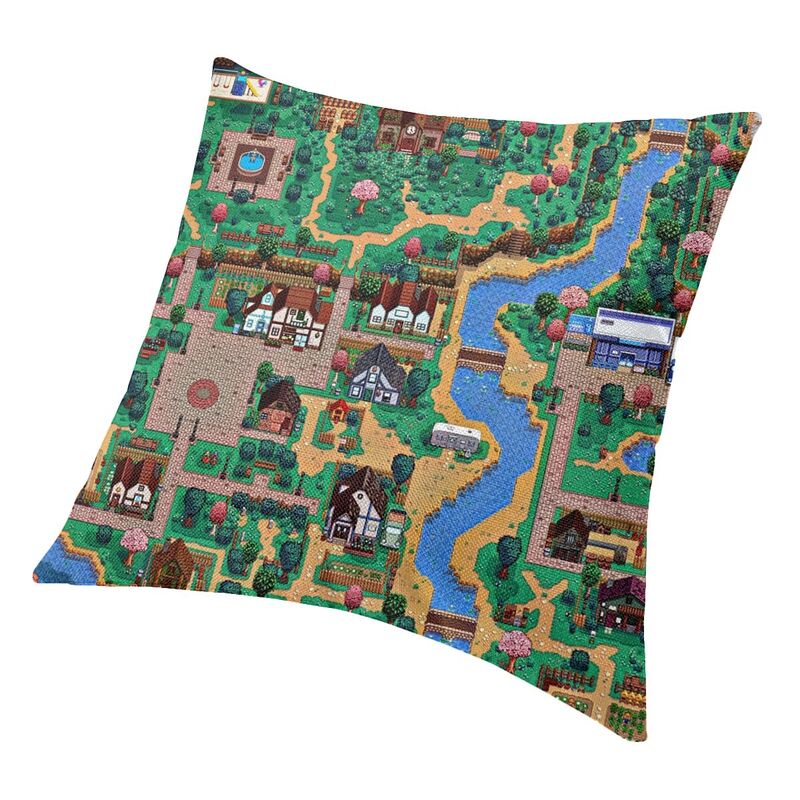 Stardew Valley Town Map Cushio - 3D Printing Videos 评论和价格