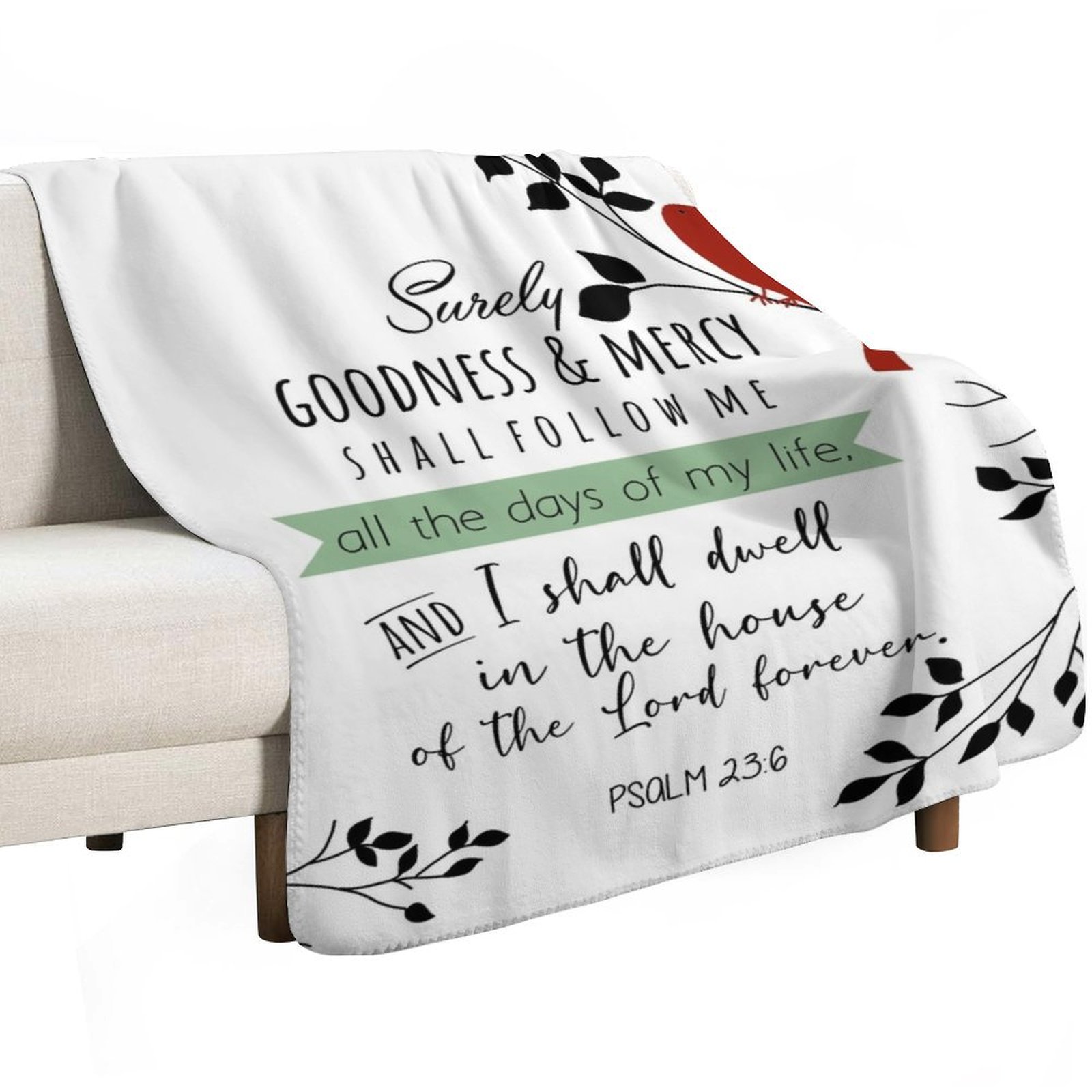 Bible Verses Throw Blanket Wri - 3D Printing Verse 评论和价格