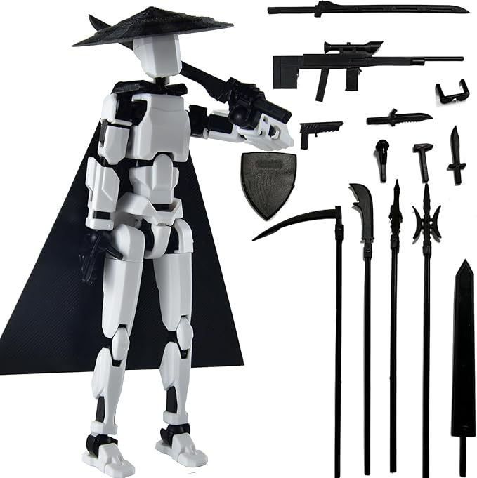 NEW 3D Articulated Figures Act - 3D Printing Titanium 评论和价格