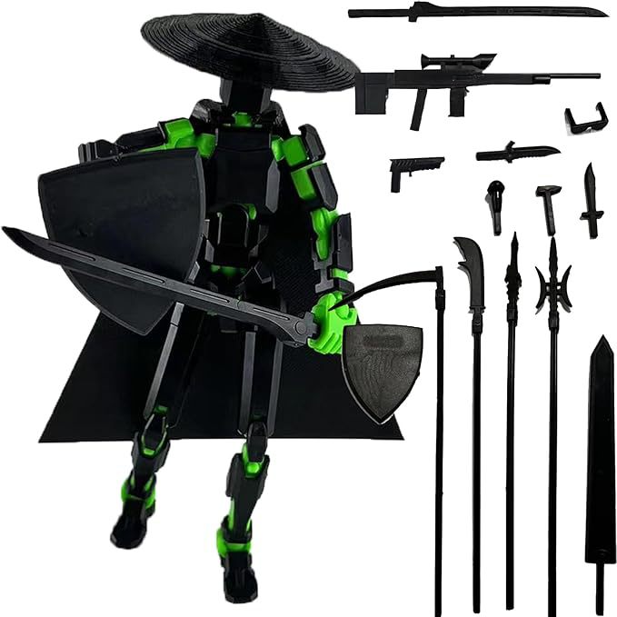 NEW 3D Articulated Figures Act - 3D Printing Titanium 评论和价格
