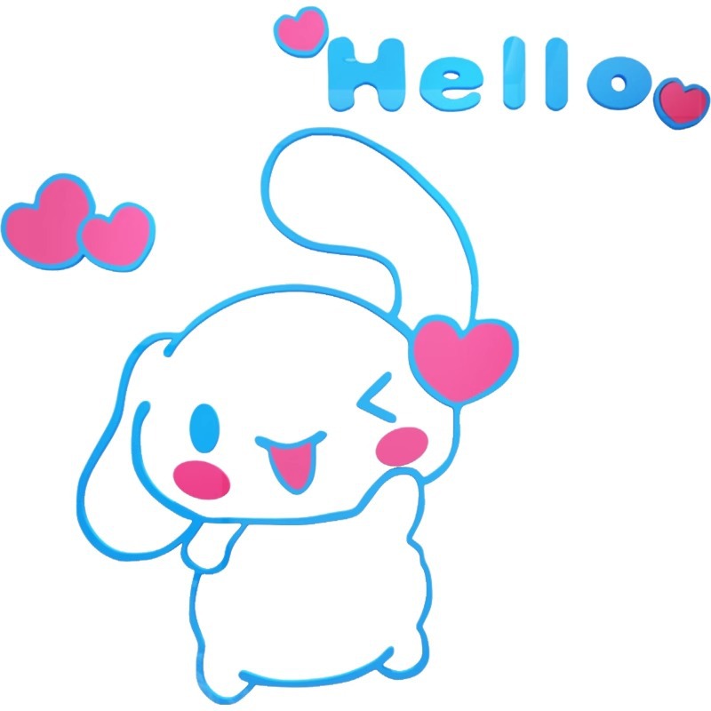 Sanrio Cinnamoroll 3D Acrylic  - 3D Printing Objects 评论和价格