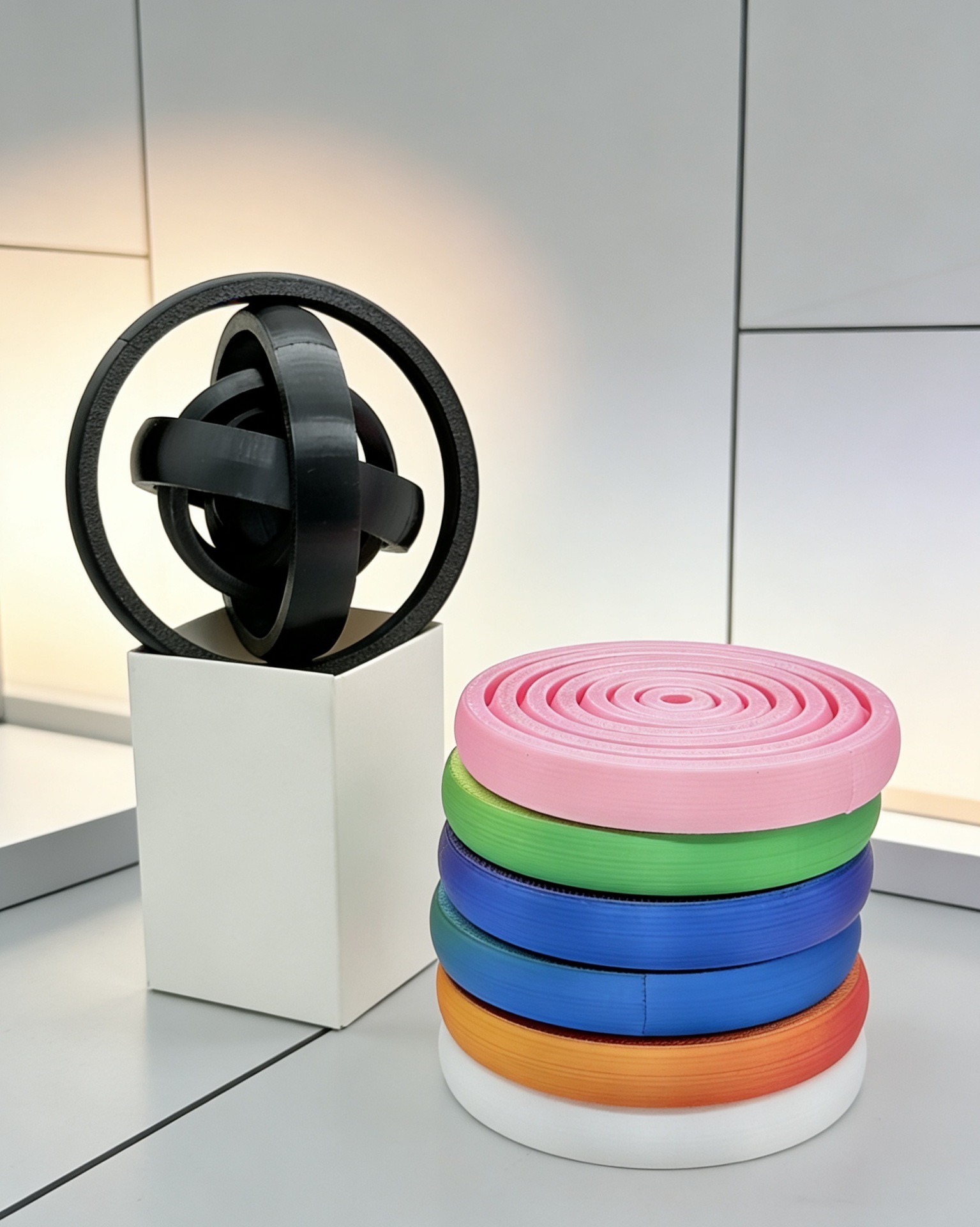 3D Printed Novelty Spinning Fi - 3D Printing Pla 评论和价格