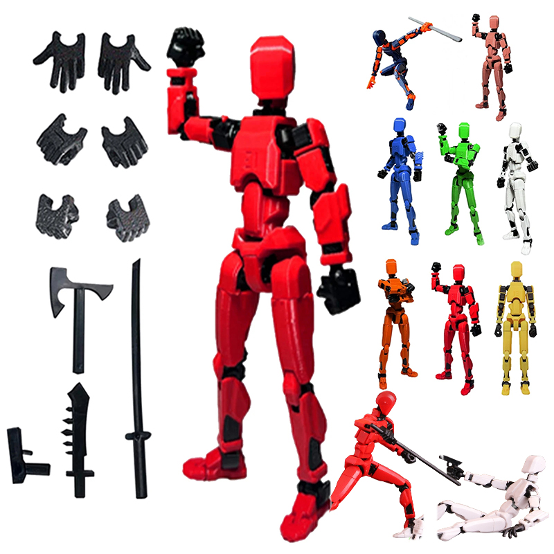 1PCS 13 Joints Figure Articula - 3D Printing Drawing 评论和价格