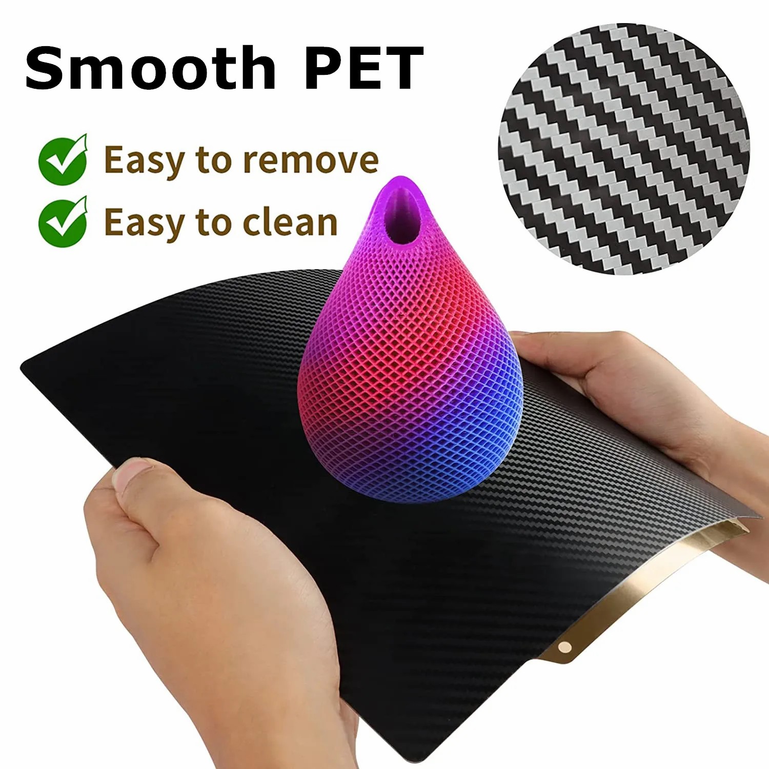 Double Side PET+PEI Spring Ste - 3D Printer Bed Spring 评论和价格