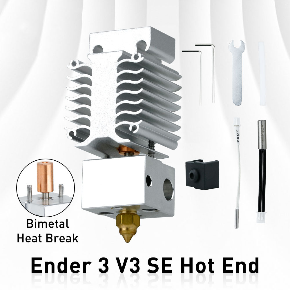 Hotend Kit For Ender 3 V3 SE T - 3D Printing Titanium 评论和价格