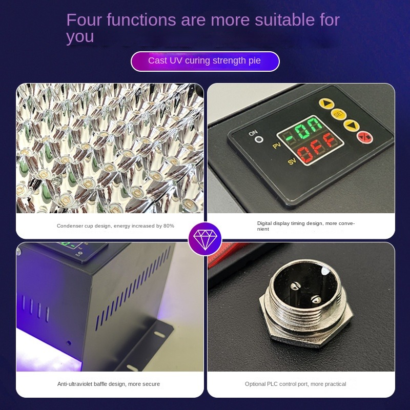 3600W 405nm UV LED Ultraviolet - 3D Printing Uv Sensitive Resin 评论和价格