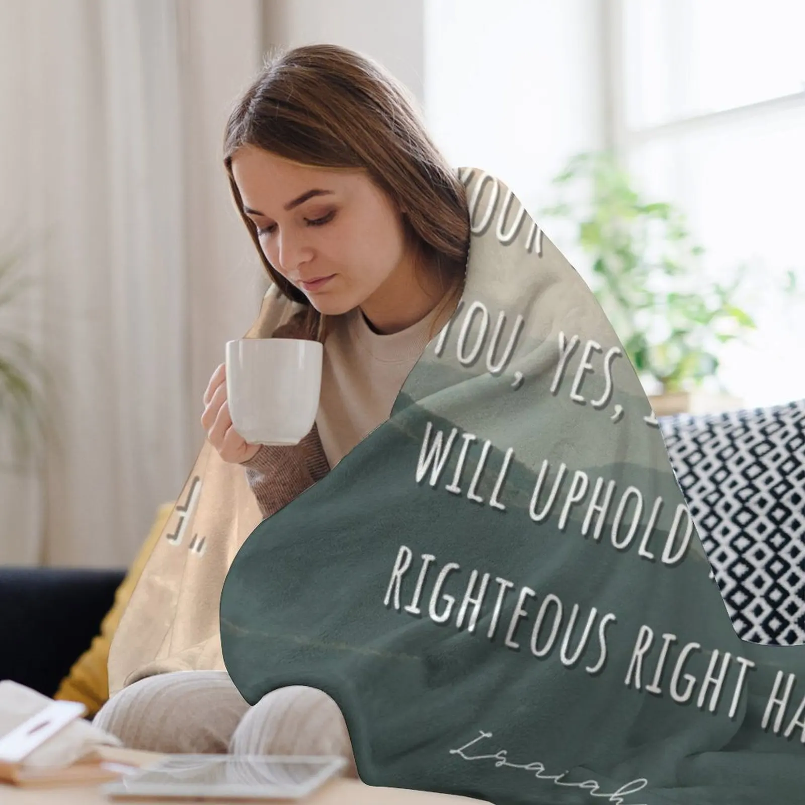 Christian Bible Verse Throw Bl - 3D Printing Verse 评论和价格