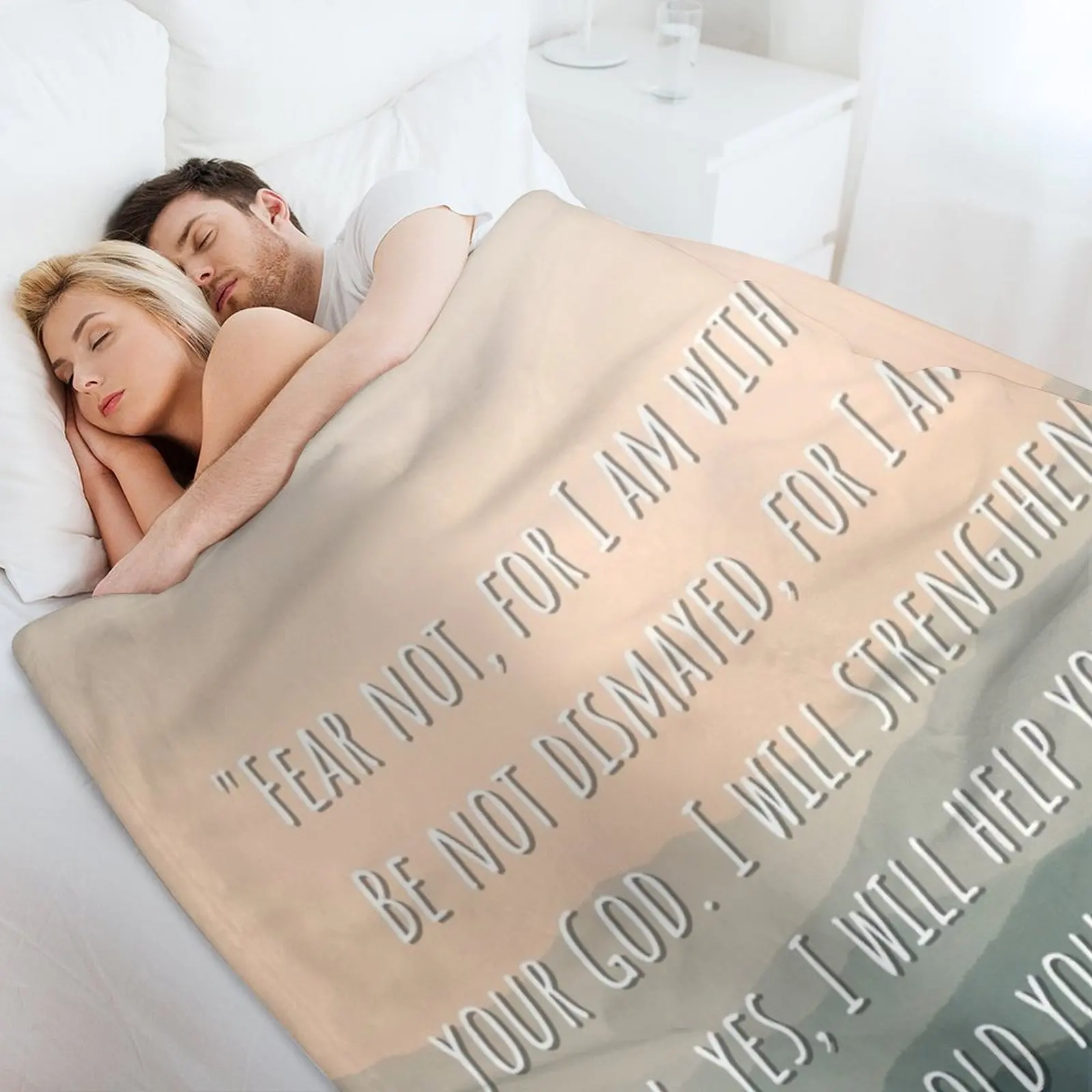 Christian Bible Verse Throw Bl - 3D Printing Verse 评论和价格