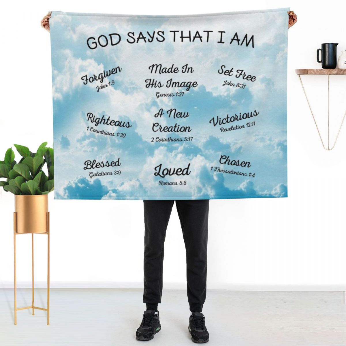 God Says That I Am | Inspirati - 3D Printing Verse 评论和价格