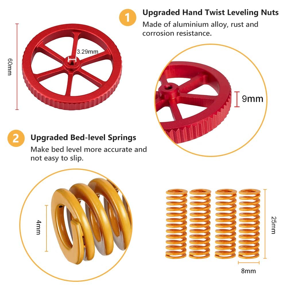 Creality official Ender 3 Pro  - 3D Printer Bed Spring 评论和价格