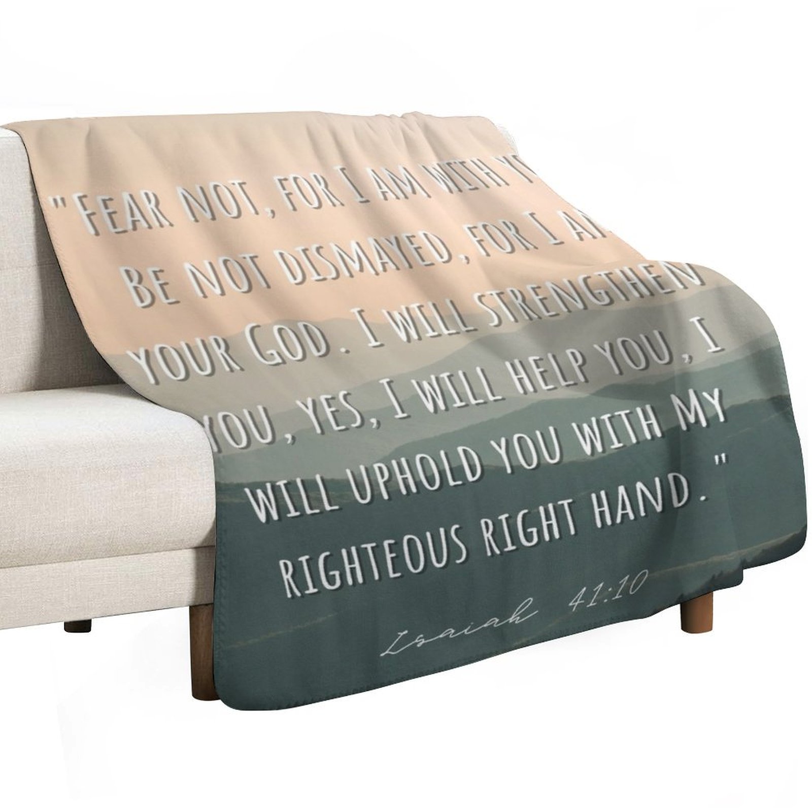 Christian Bible Verse Throw Bl - 3D Printing Verse 评论和价格