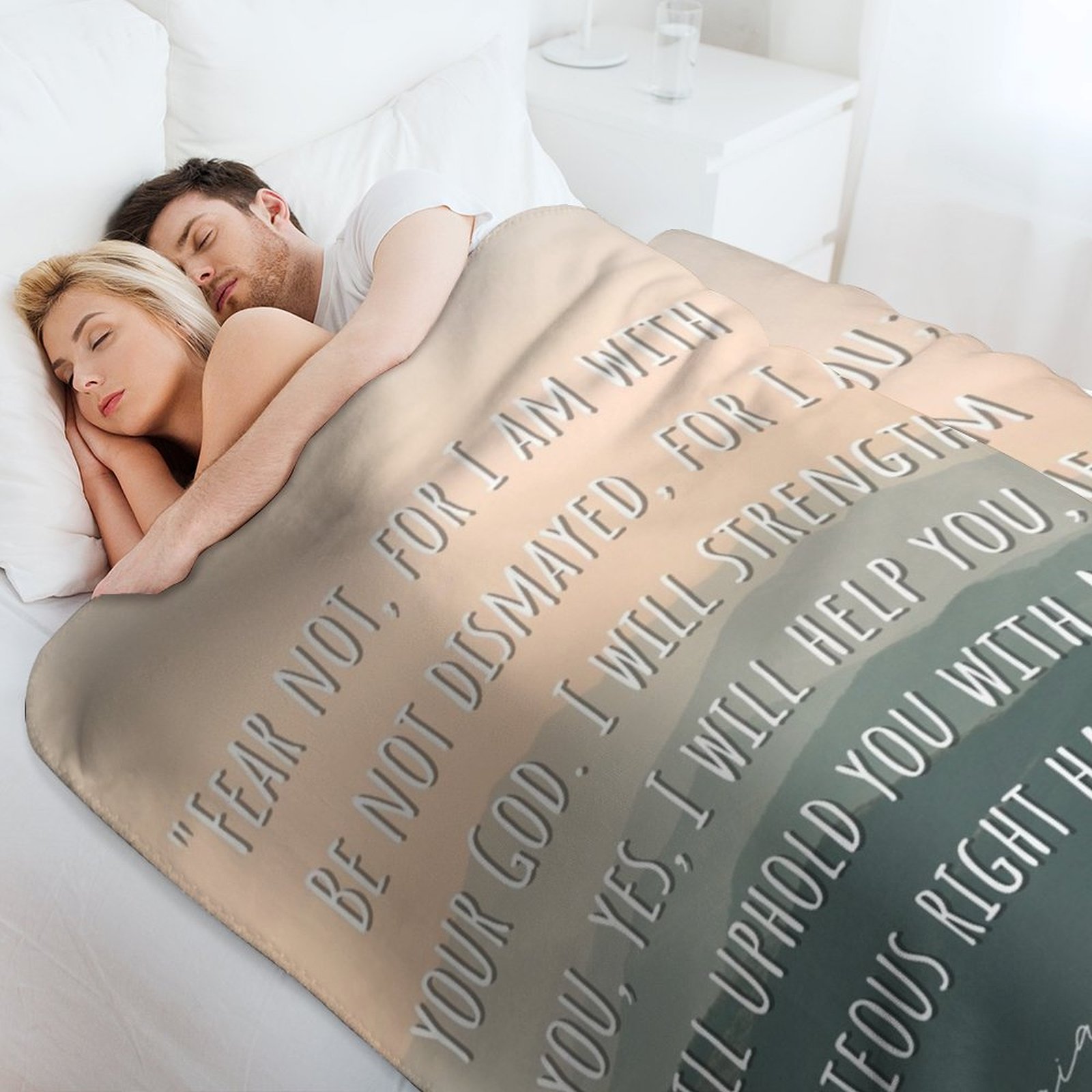 Christian Bible Verse Throw Bl - 3D Printing Verse 评论和价格