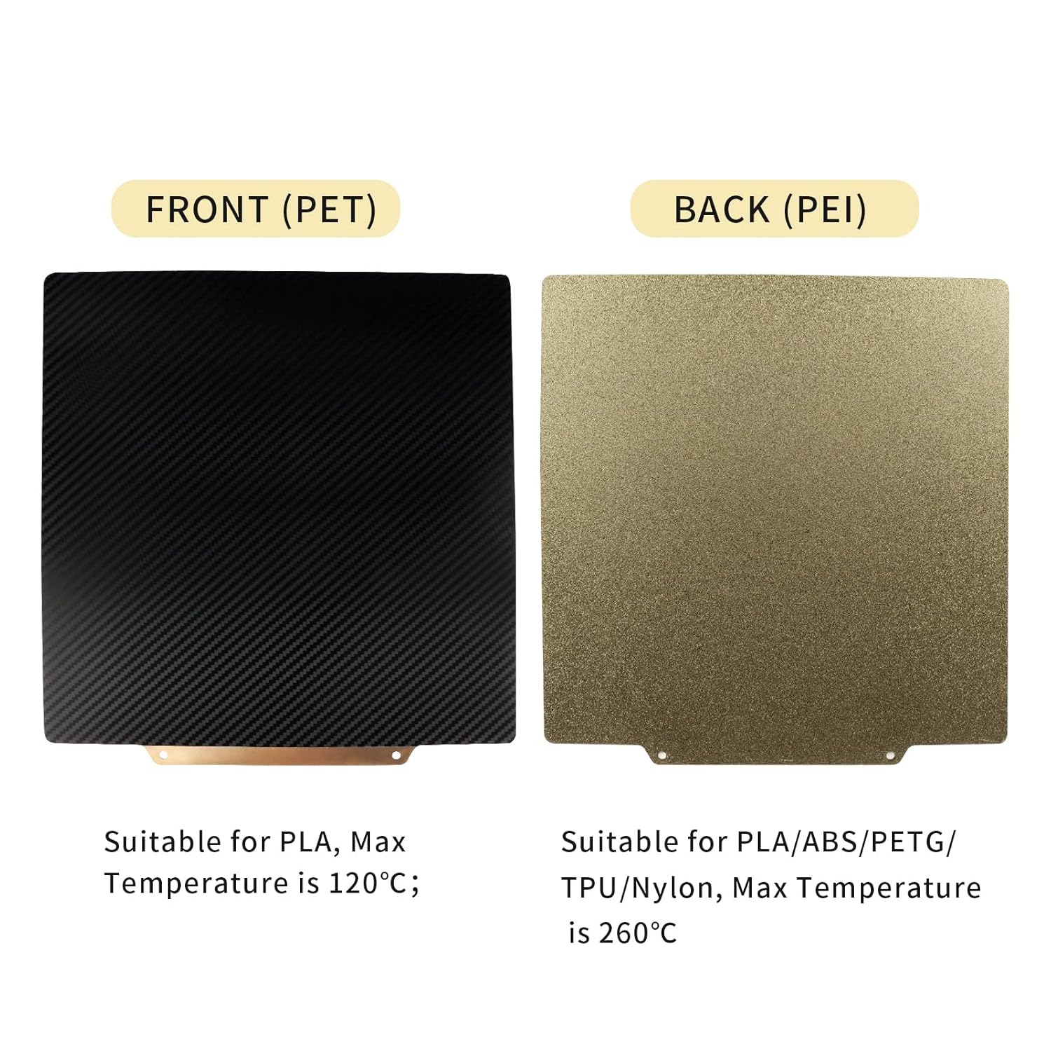 SV01/SV02 PEO PEI Build Plate  - 3D Printer Bed Spring 评论和价格