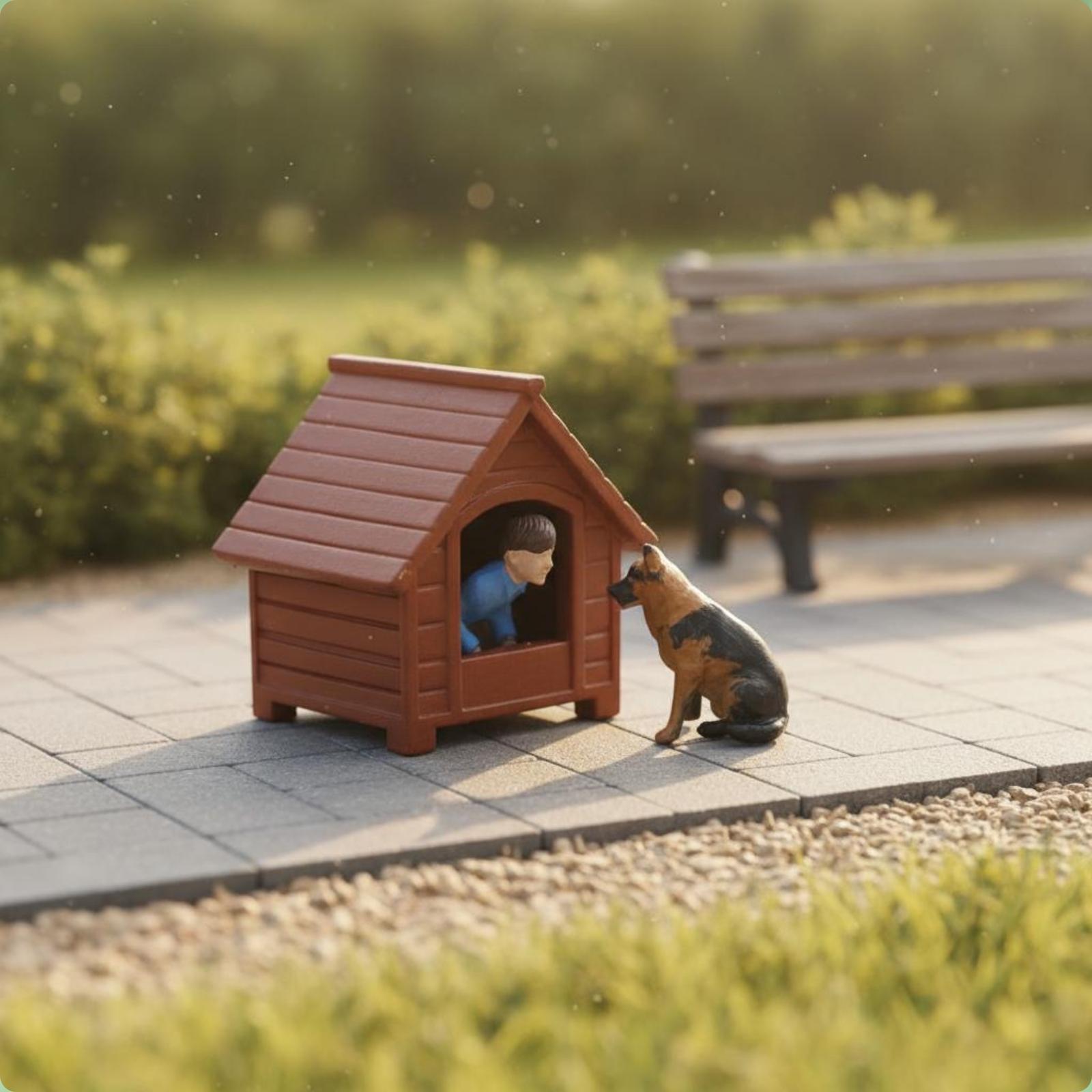 Park Scene Figure 3D Printed D - 3D Printing Model 评论和价格