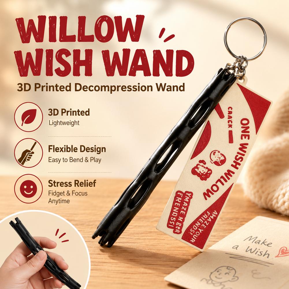 3D Printed One Wish Willow Key - 3D Printing Gif 评论和价格