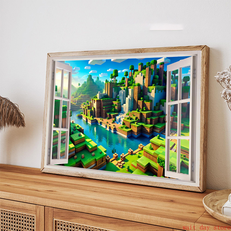 Block Pixel Video Game Landsca - 3D Printing Videos 评论和价格