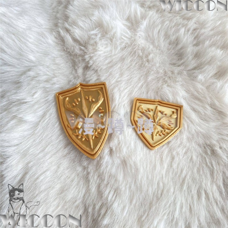 Golden school emblem tsukinomo - 3D Printing Pla 评论和价格