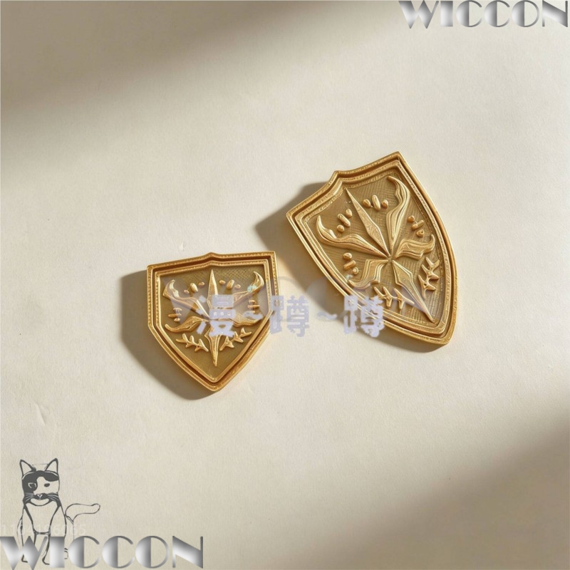 Golden school emblem tsukinomo - 3D Printing Pla 评论和价格