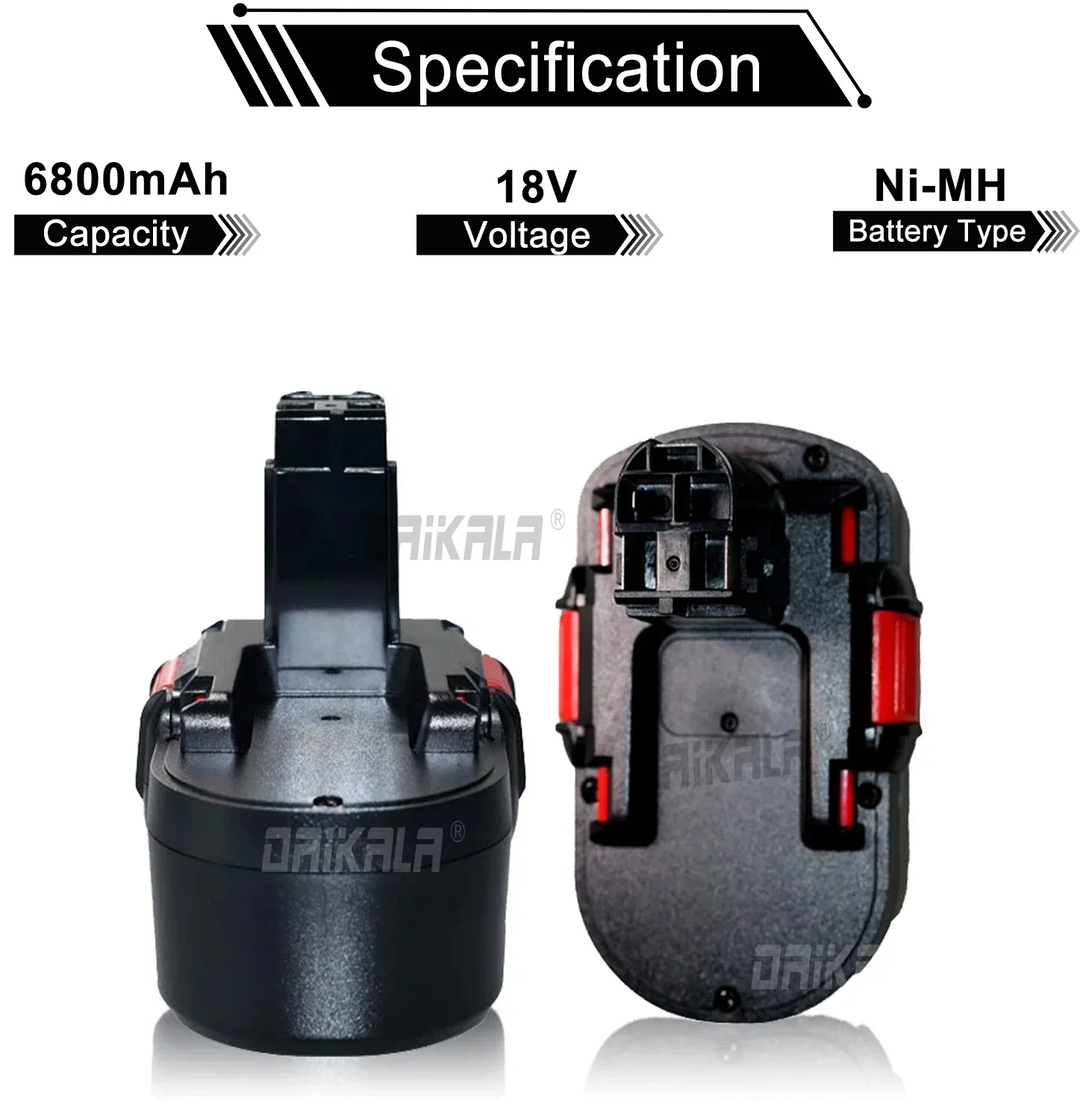 Original for Bosch 18V 6.8Ah B - Bosch Drill Gsb 18V 评论和价格