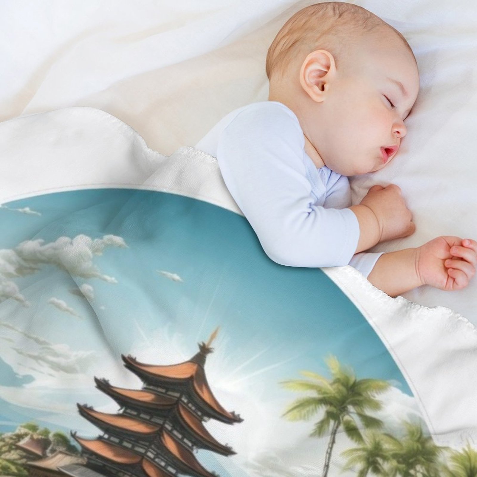 Bali Indonesia Throw Blanket S - 3D Printing Bali 评论和价格