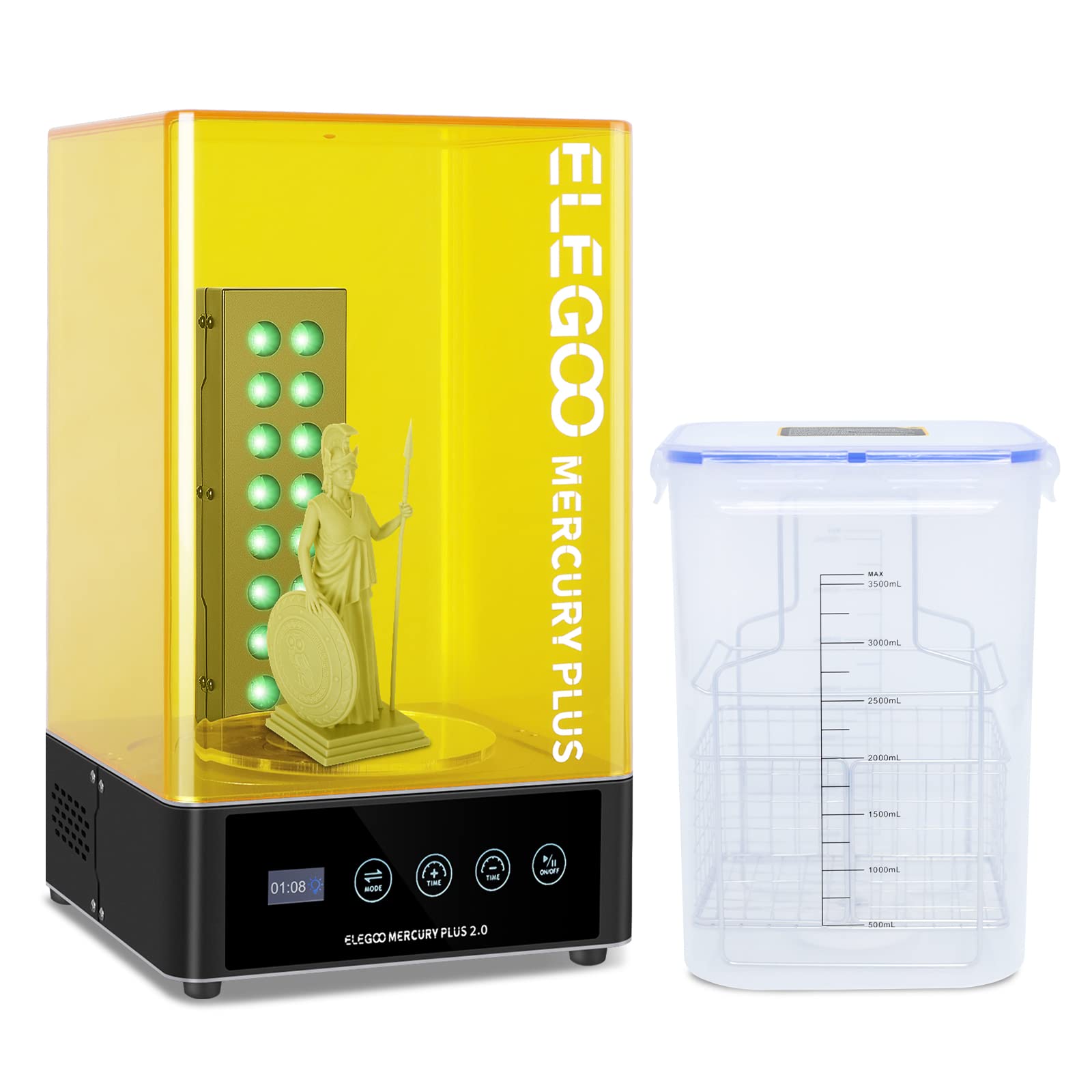 ELEGOO   Plus 2.0 Wash and Cur - 3D Printing Model 评论和价格