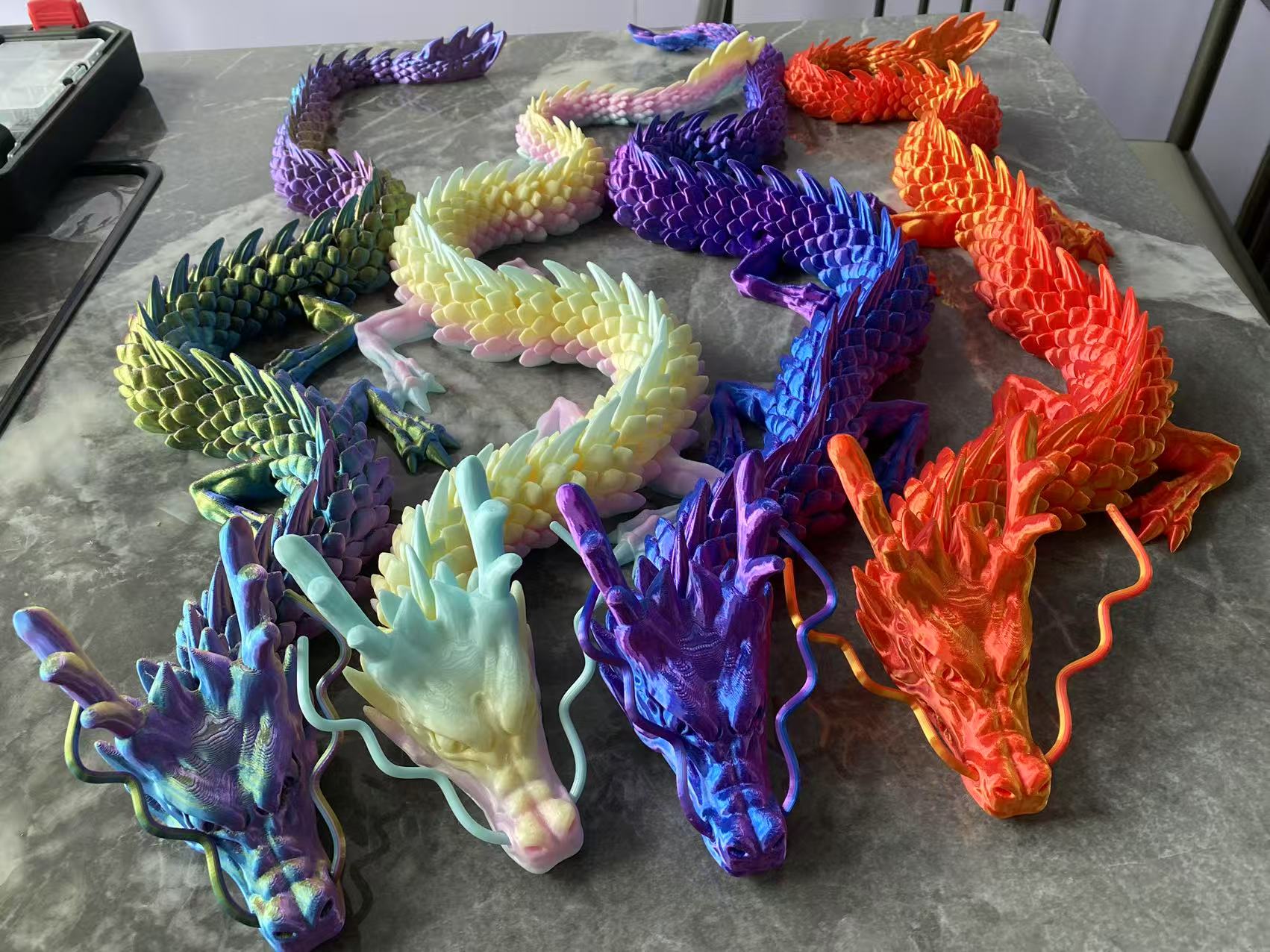 60cm 3D Printing Dragon Toy Ch - 3D Printing Gif 评论和价格