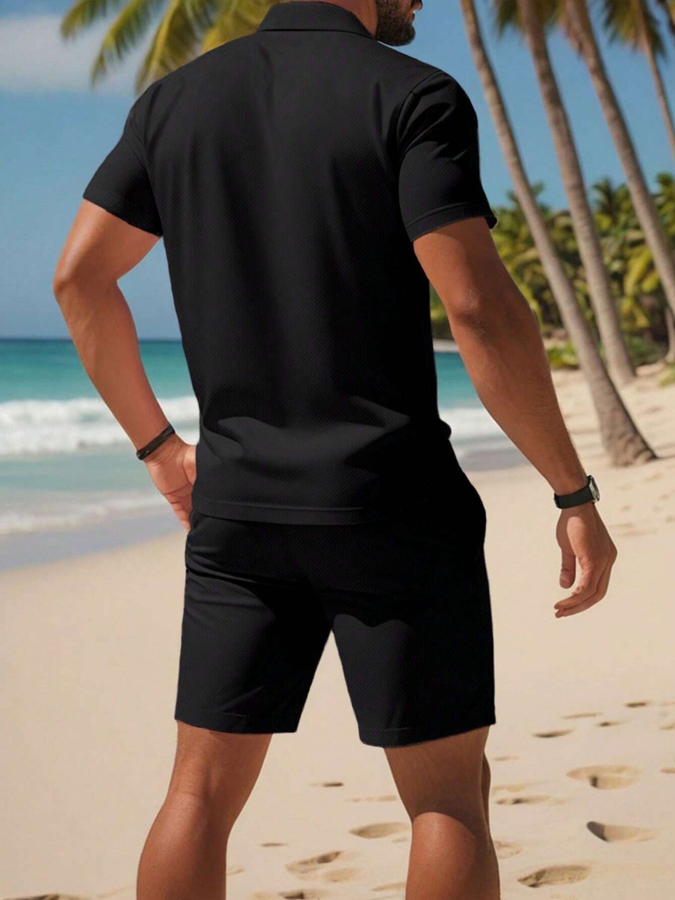 2026 Summer Men's Polo Shirt S - 3D Printing Drawing 评论和价格