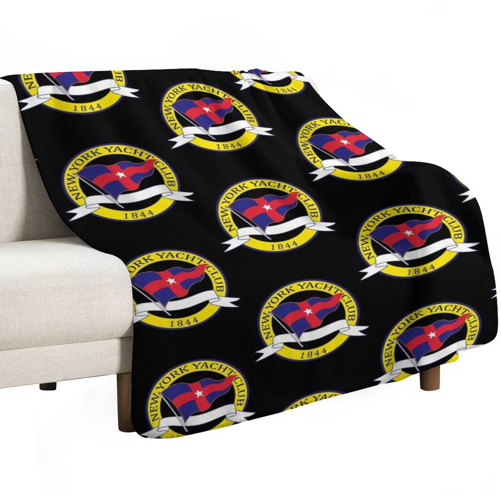 new york yacht club Throw Blan - 3D Printing York 评论和价格