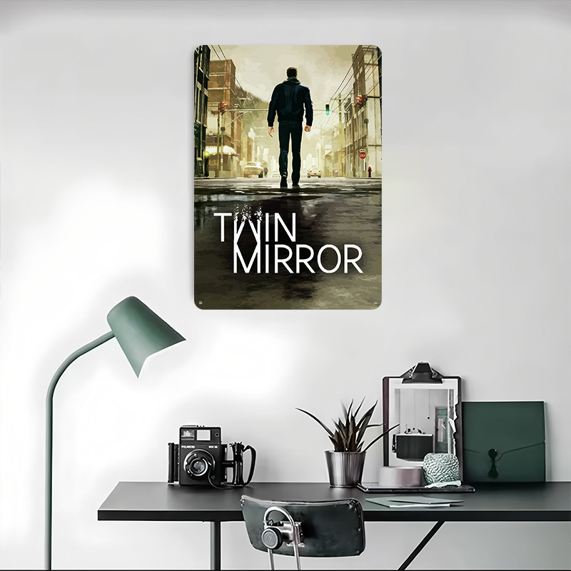 Twin Mirror Video Game 3D Prin - 3D Printing Videos 评论和价格